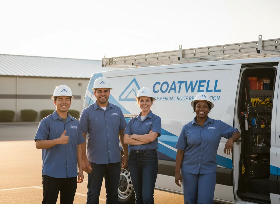 Commercial roof coating company in Bradley, IL
